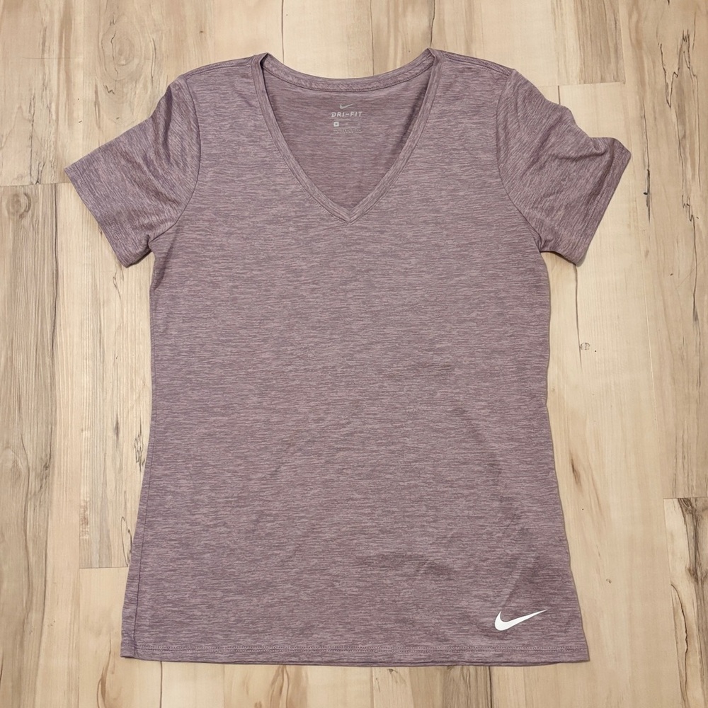Heather Purple Nike Athletic Top